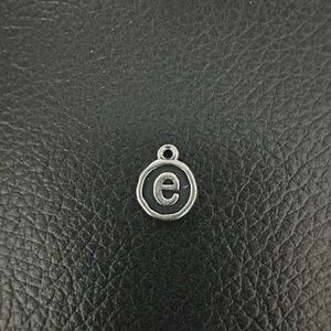 James Avery letter “ e” charm